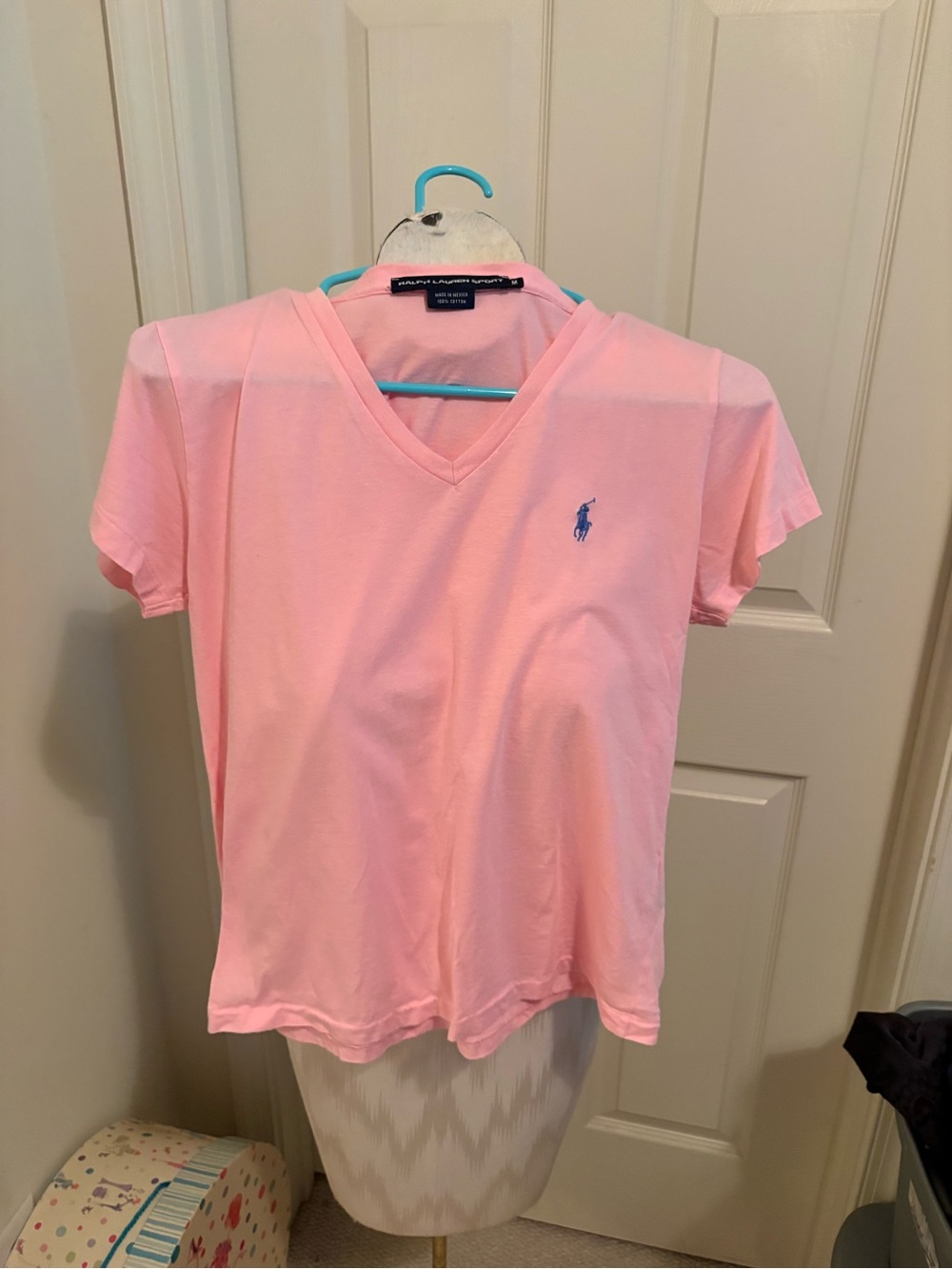 Ralph Lauren Sport short sleeve T-Shirt size M pink/blue $69